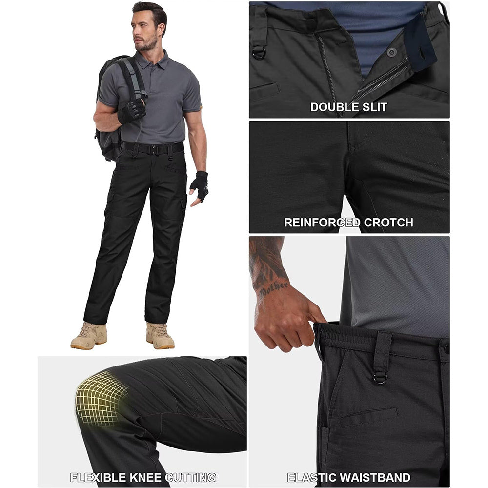 Men's Ripstop Water-Resistant Cargo Pants