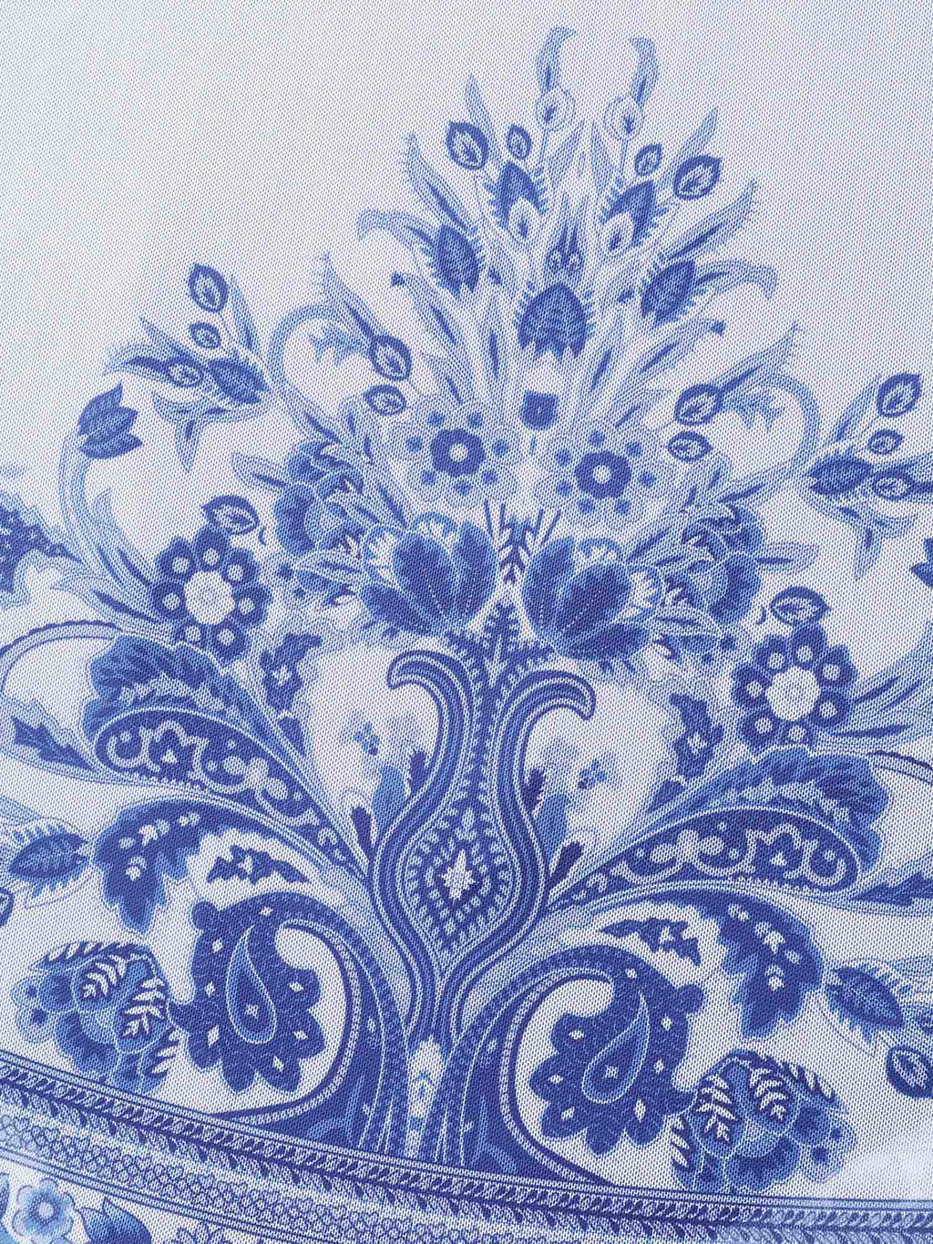 Boho Print Sheer Back Adjustable Buckle Swim Dress