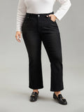 Bootcut Full Length Pocket Black Wash Jeans